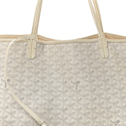 Goyard Goyardine Saint Louis GM White 9 of 15