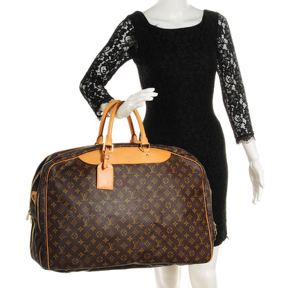 Louis Vuitton Monogram Alize 2 Compartment Luggage Travel Bag 2 of 8
