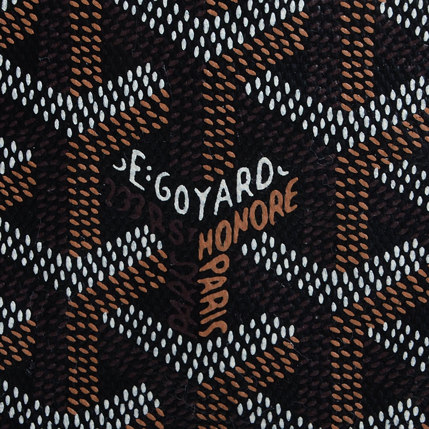 Goyardine Voltaire Tote Black