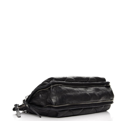 Lanvin Lambskin Quilted Medium Amalia Shoulder Bag Black 5 of 19