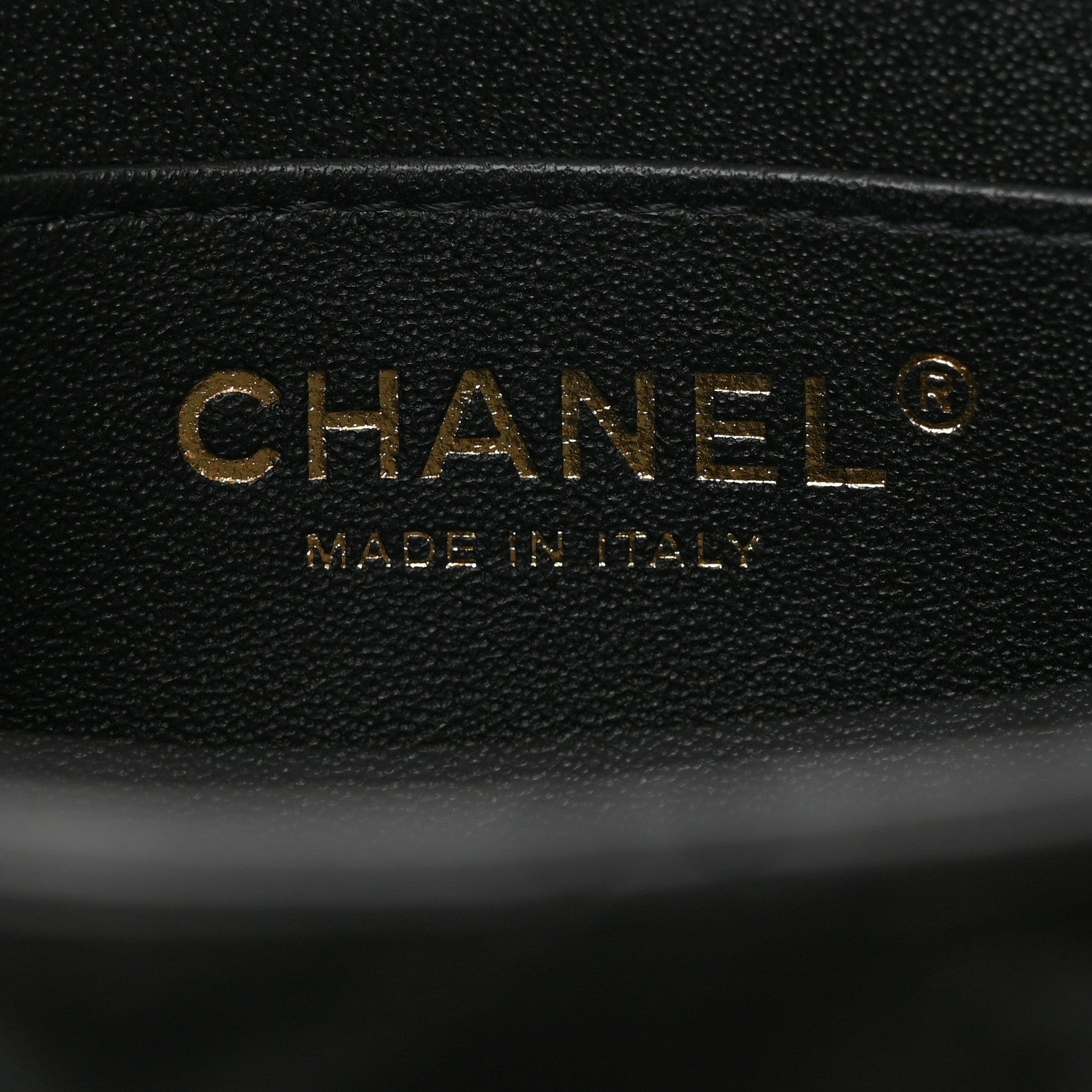 Chanel Lambskin Quilted Mini Square Flap Black 6 of 13