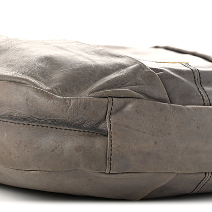 Givenchy Calfskin Braided Hobo Grey 9 of 10