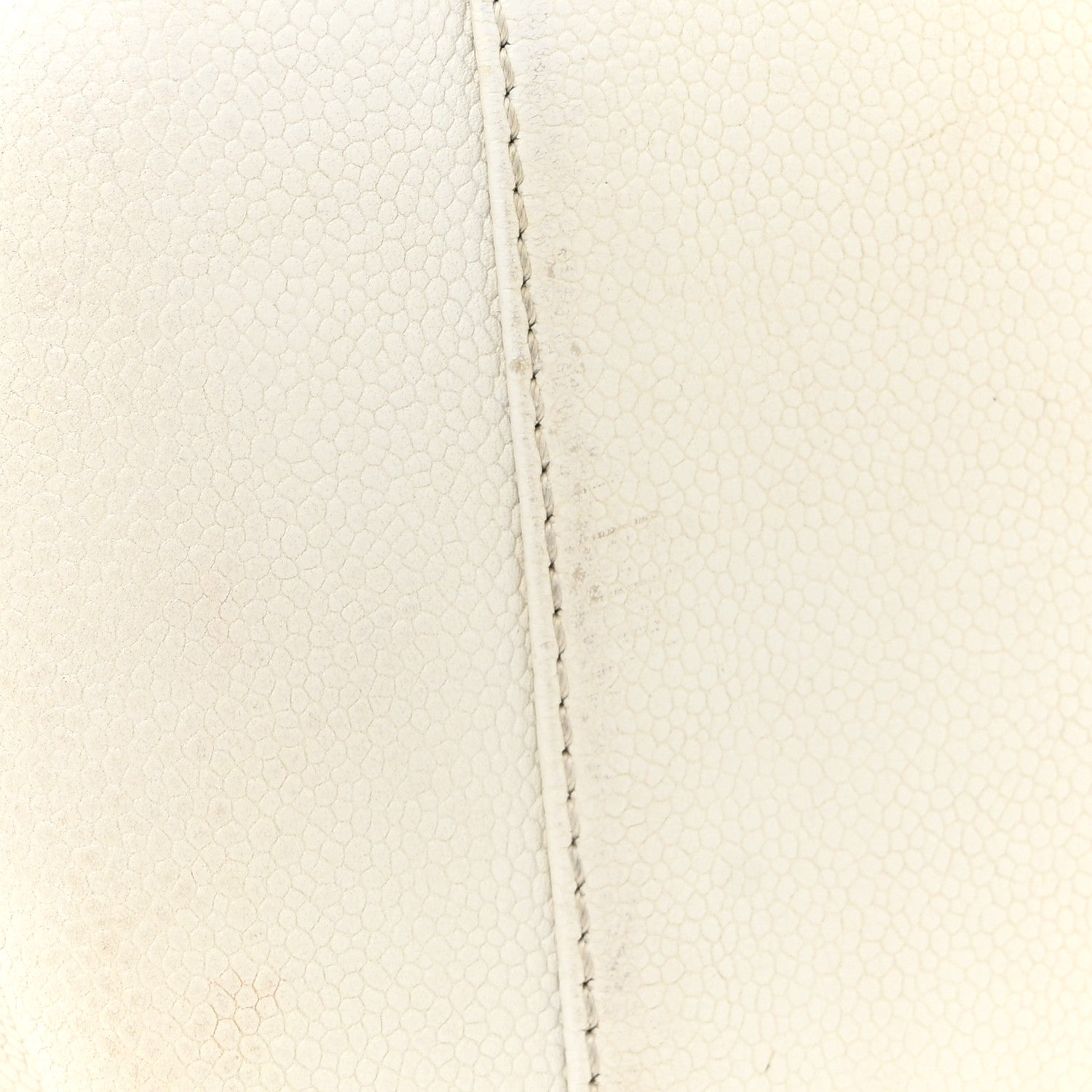 Chanel Caviar Quilted Grand Shopping Tote GST White 9 of 13