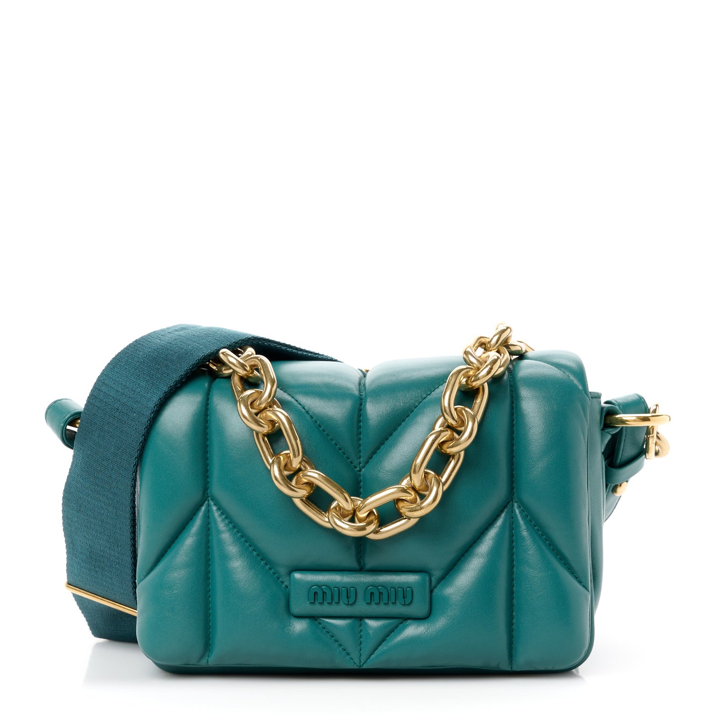 Nappa Quilted Shoulder Bag Laguna