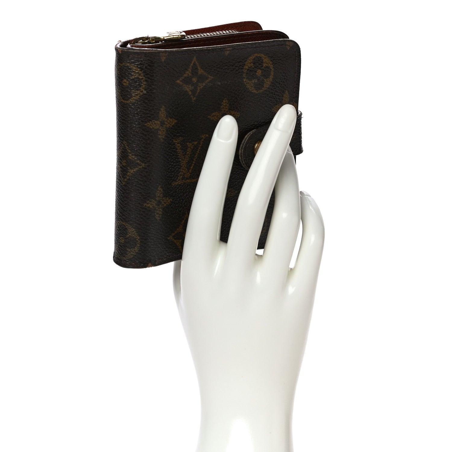 Louis Vuitton Monogram Compact Zippe Zipped Wallet 2 of 24