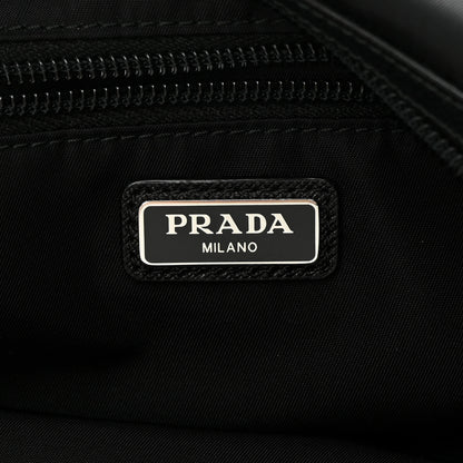 Prada Re-Nylon Saffiano Travel Pouch Black 6 of 12