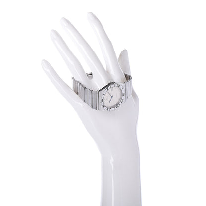 Omega Stainless Steel 33mm Constellation Quartz Watch White 396.1076 2 of 6