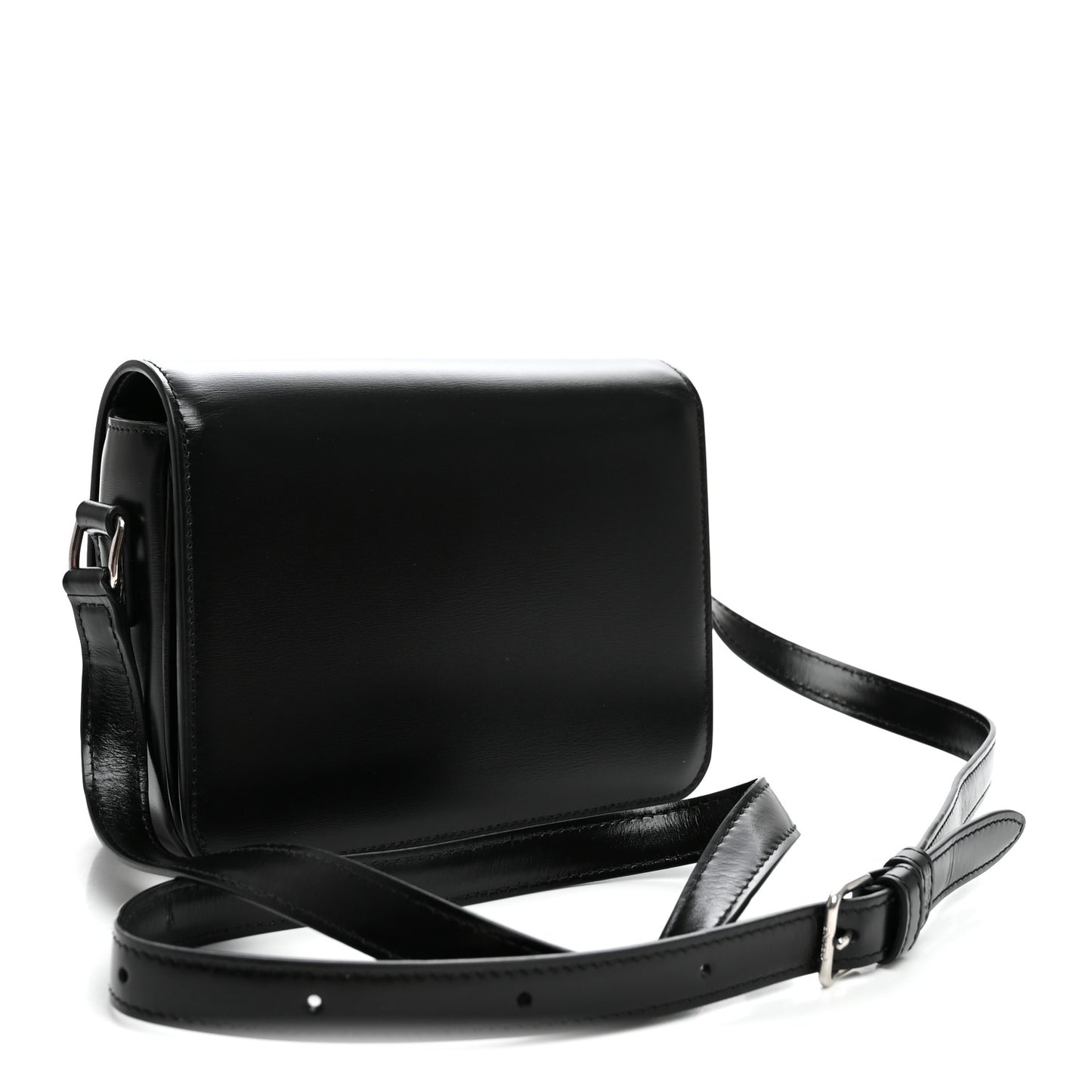 Shiny Calfskin Teen Triomphe Black