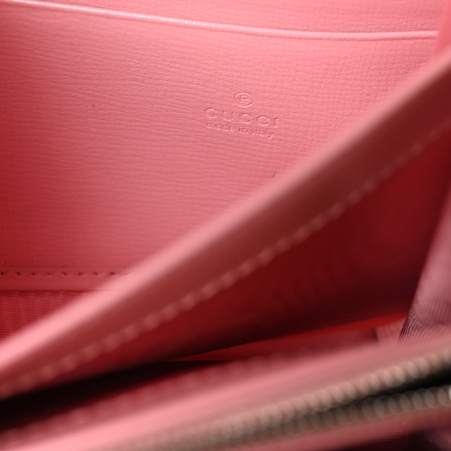 Gucci Azalea Calfskin Enamel Mini Dionysus Chain Wallet New Cherry Red Wild Rose Off White 6 of 11