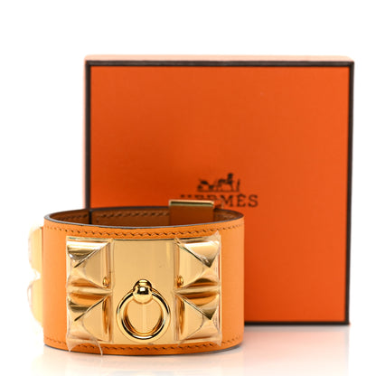Hermes Swift Collier De Chien CDC Bracelet XS Orange 6 of 6