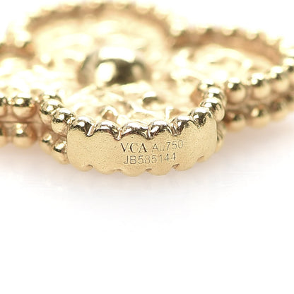 Van Cleef & Arpels 18K Yellow Gold 5 Motifs Vintage Alhambra Bracelet 5 of 7