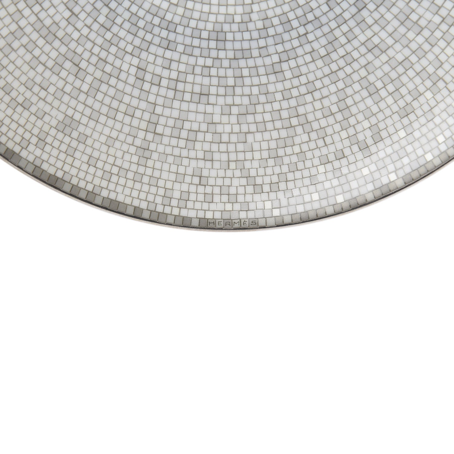 Hermes Porcelain Mosaique Au 24 Bread And Butter Plate Set of 2 5 of 6