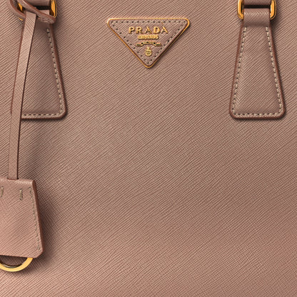 Prada Saffiano Small Galleria Double Zip Tote Cammeo 7 of 12