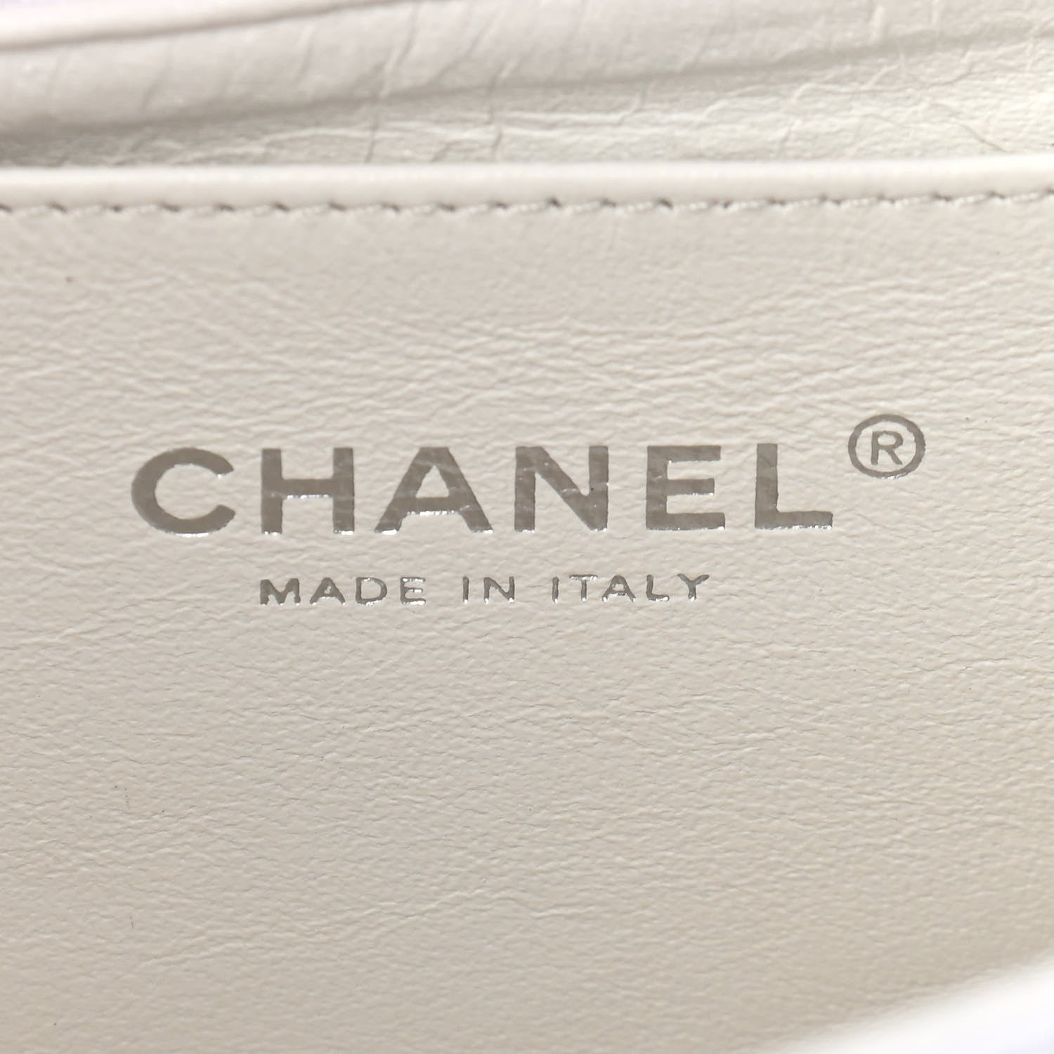 Chanel Caviar Quilted Jumbo Single Flap White 6 of 9