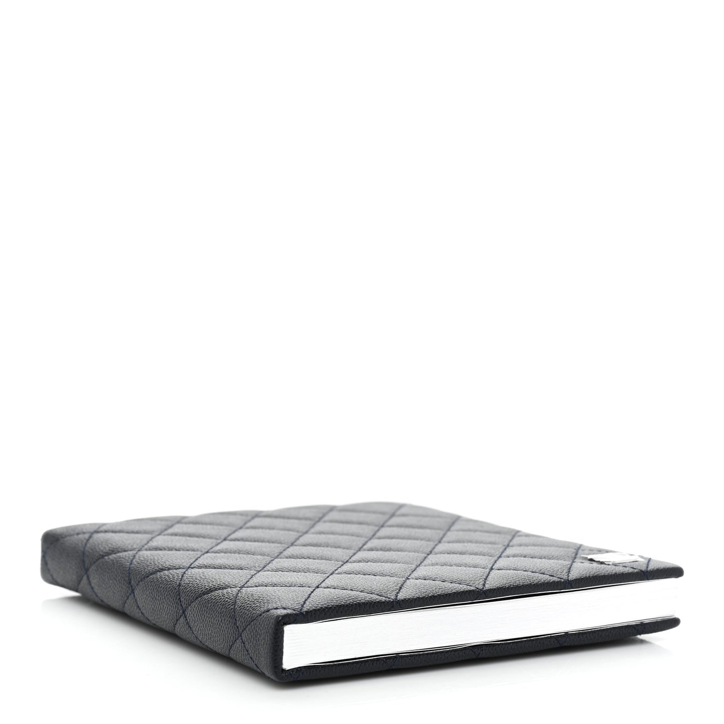 Caviar Quilted Notebook Black