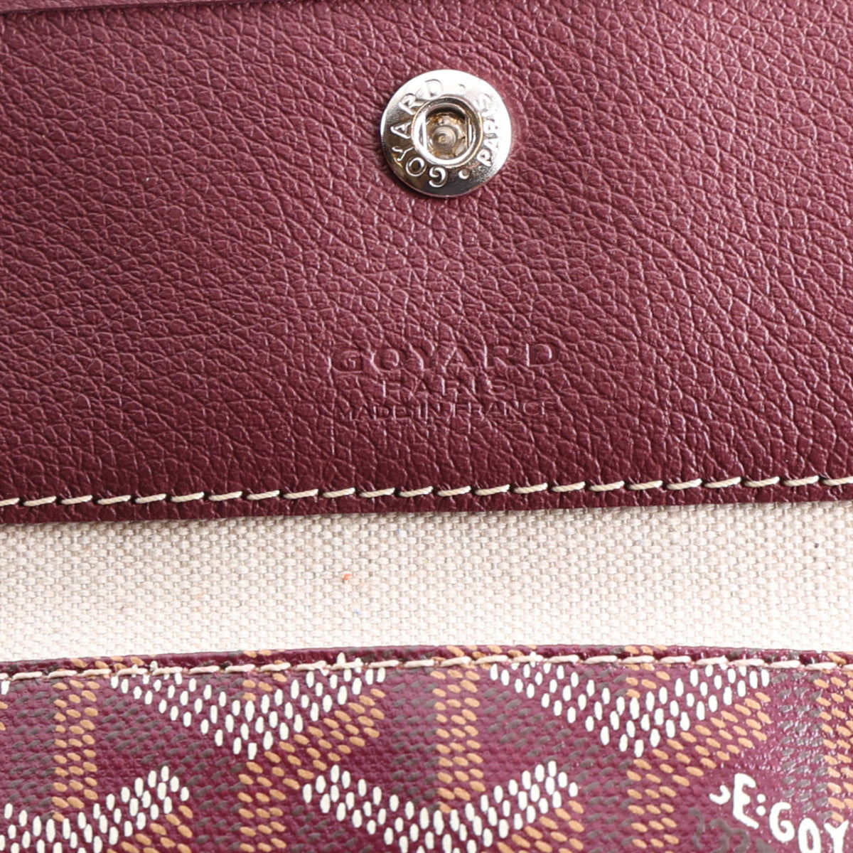 Goyard Goyardine Saint Louis GM Bordeaux 6 of 10