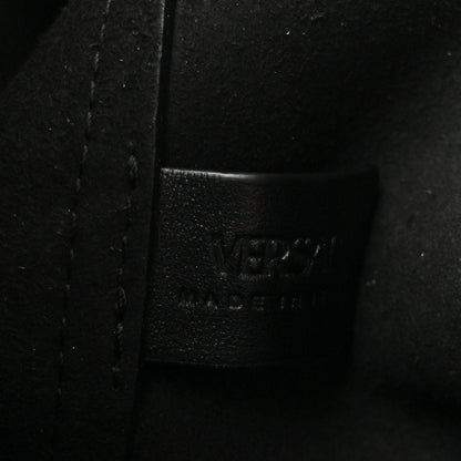 Versace Calfskin Palazzo Tote Black 7 of 13