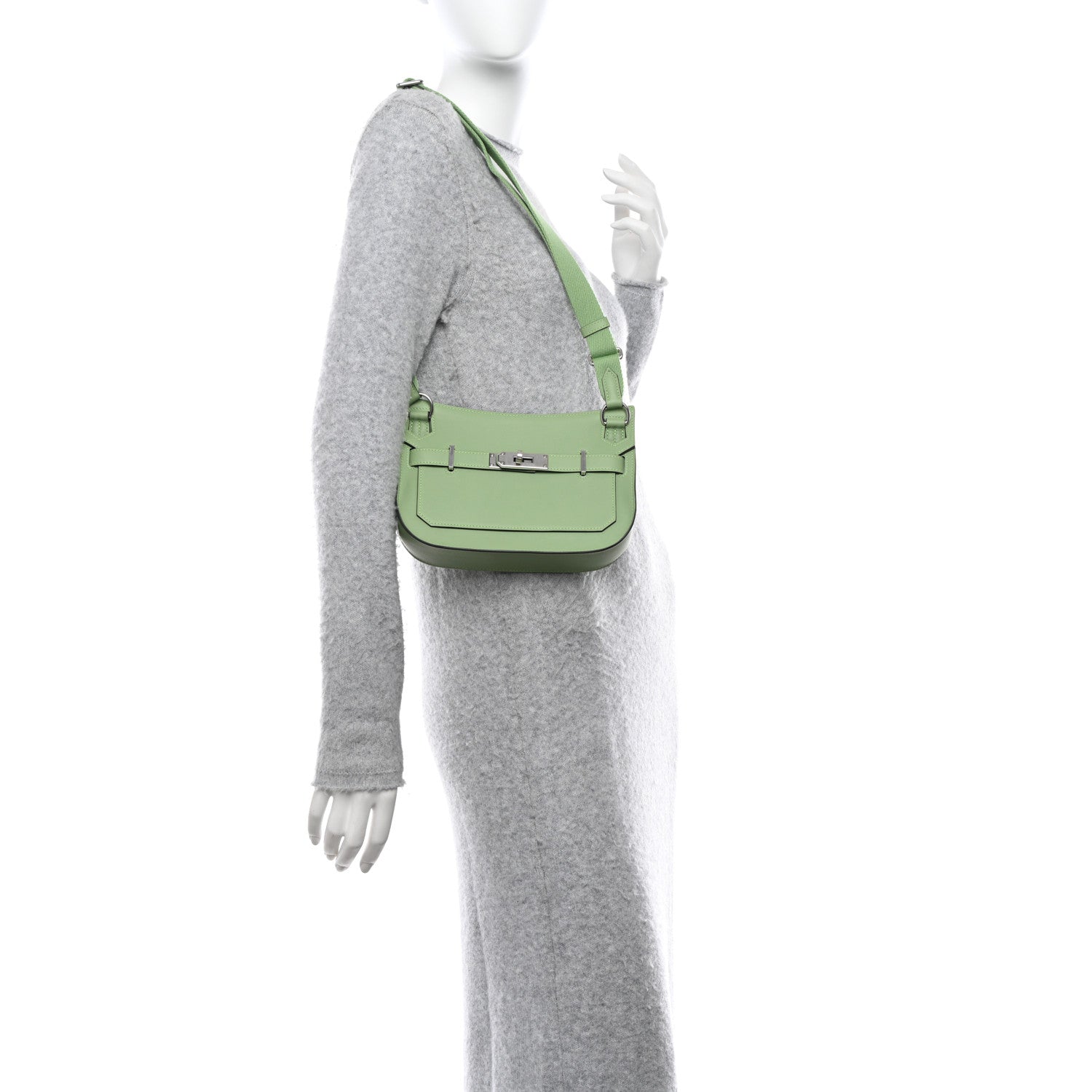 Hermes Swift Mini Jypsiere Vert Criquet 2 of 11