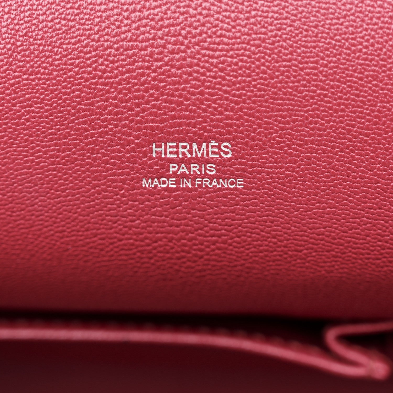 Hermes Taurillon Clemence Jypsiere 28 Rubis 6 of 13