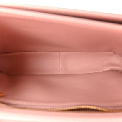 Celine Shiny Calfskin Teen Triomphe Vintage Pink 5 of 10
