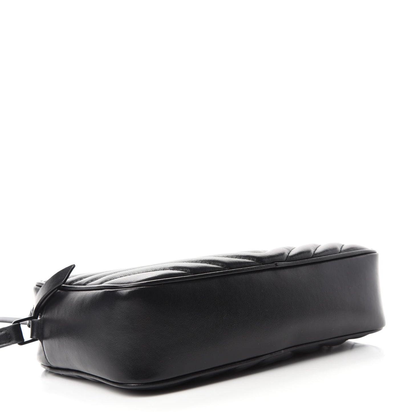 Calfskin Matelasse Monogram Lou Camera Bag Black