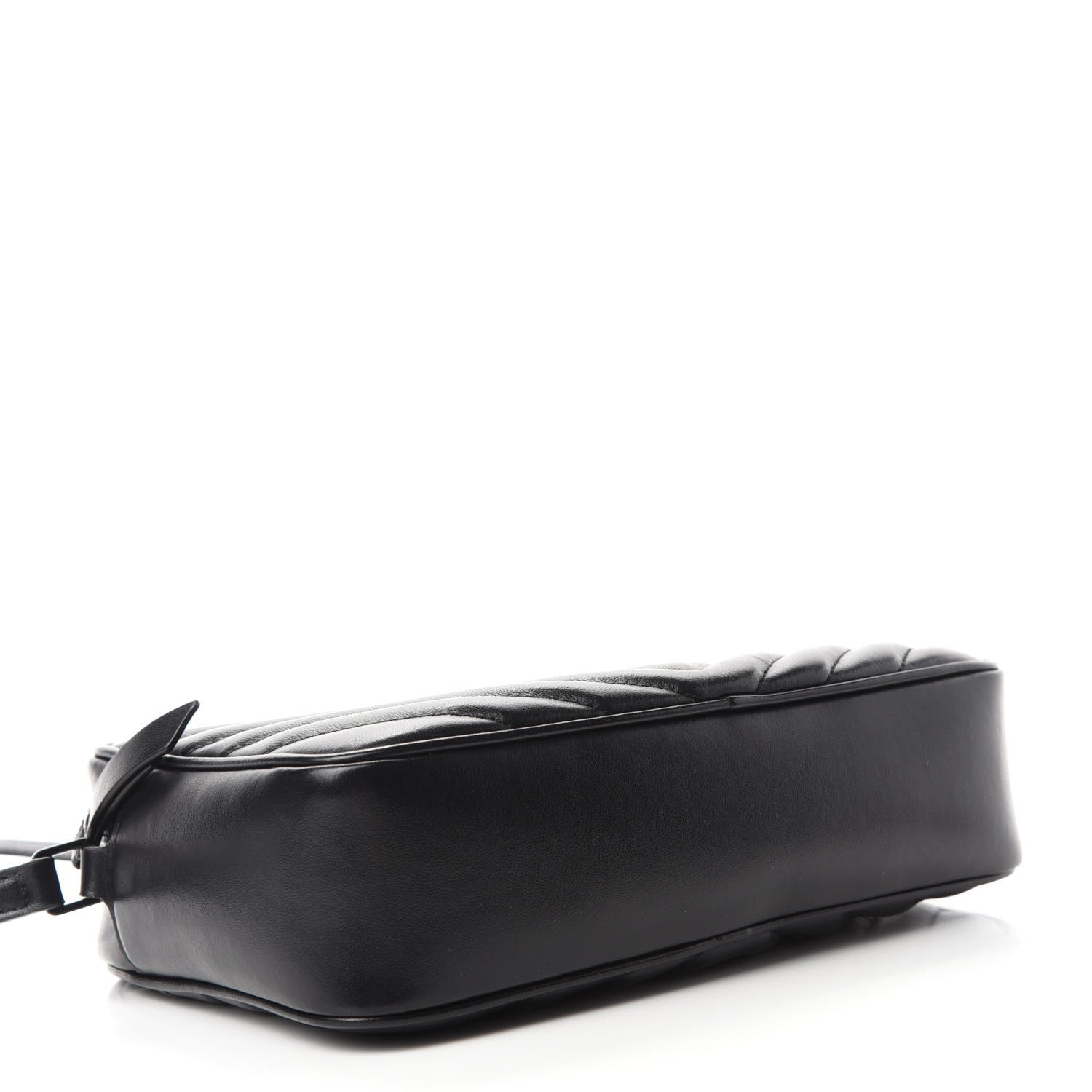 Saint Laurent Calfskin Matelasse Monogram Lou Camera Bag Black 4 of 12