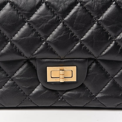Chanel Aged Calfskin Quilted 2.55 Reissue 226 Flap Black 10 of 10