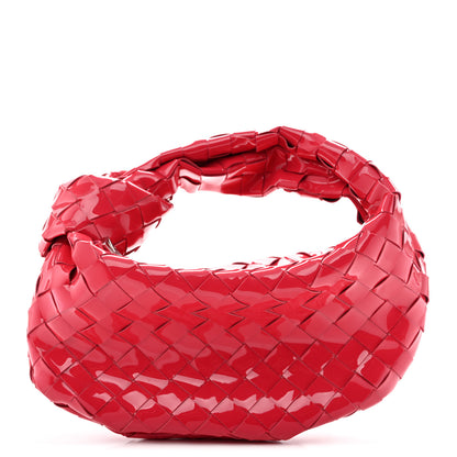 Bottega Veneta Patent Nappa Intrecciato Mini Jodie Candy Stripe 1 of 13