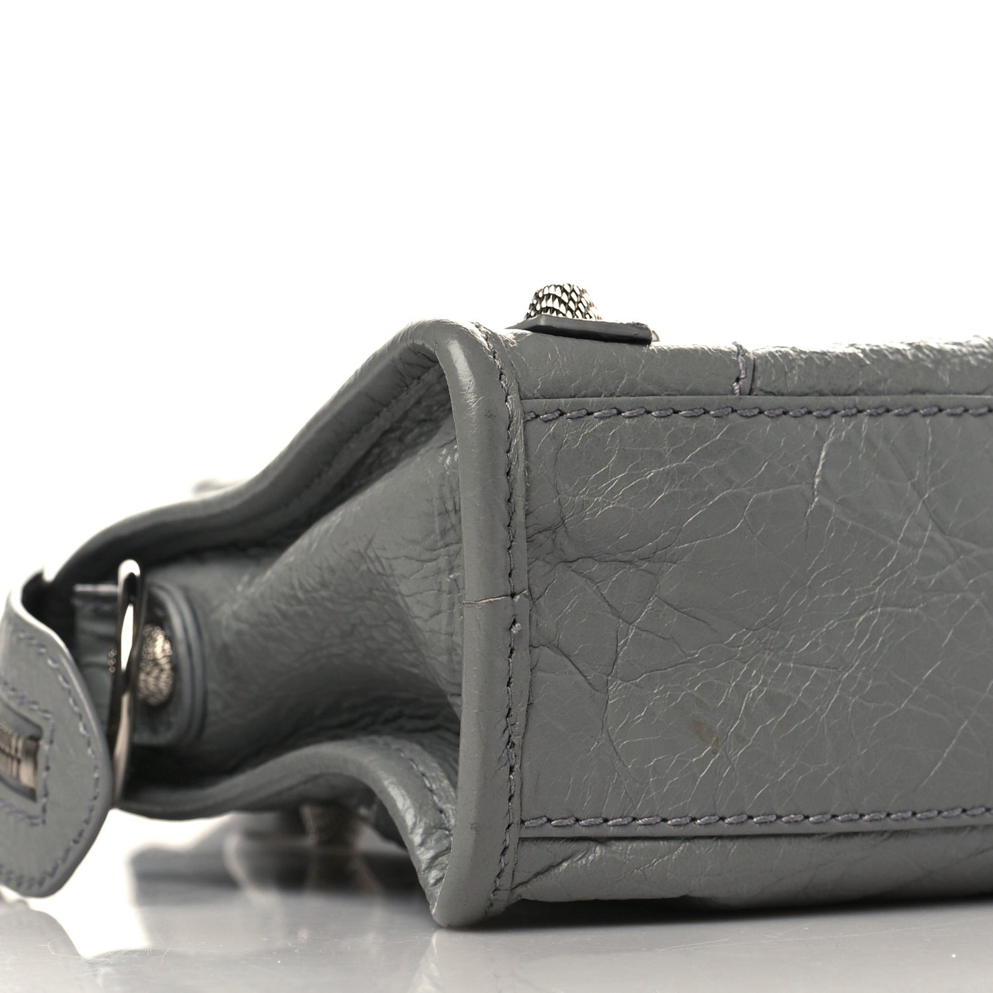 Agneau Giant 12 Silver Hardware Mini City Gris Haussmannien