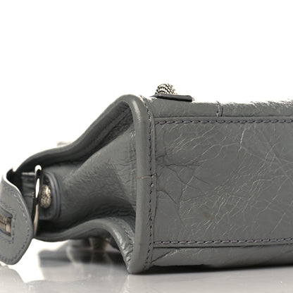 Balenciaga Agneau Giant 12 Silver Hardware Mini City Gris Haussmannien 8 of 9