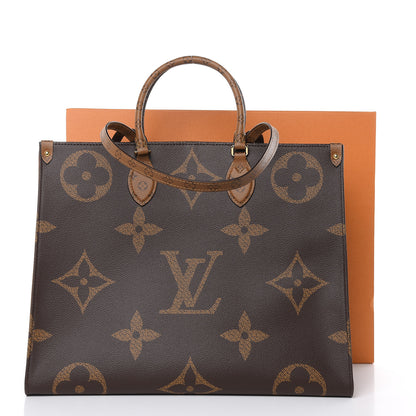 Louis Vuitton Reverse Monogram Giant Onthego GM 10 of 10