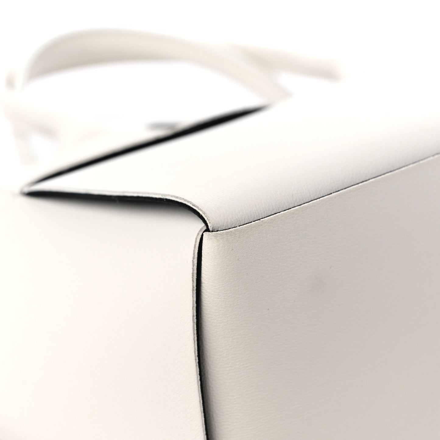 Nappa Maxi Intrecciato Small Arco Tote White White