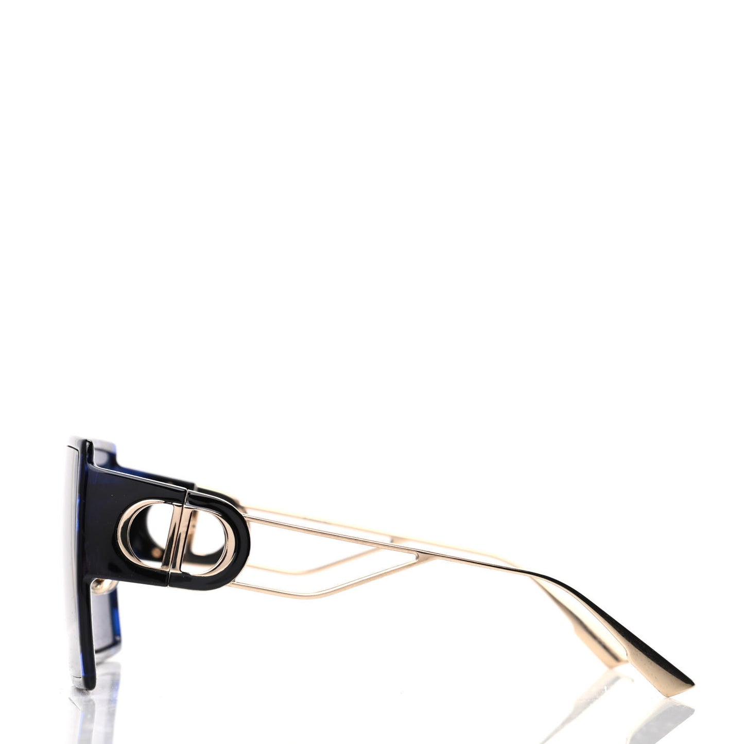 Acetate Square 30 Montaigne Sunglasses Blue