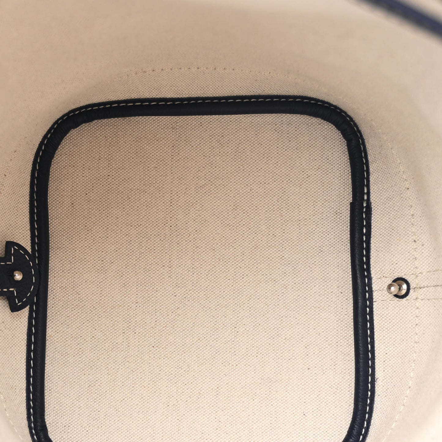Goyardine Petit Flot Bucket Bag PM Navy