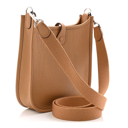 Hermes Taurillon Clemence Evelyne TPM Biscuit 4 of 21