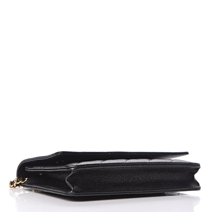 Chanel Caviar Quilted Wallet On Chain WOC Black 4 of 11