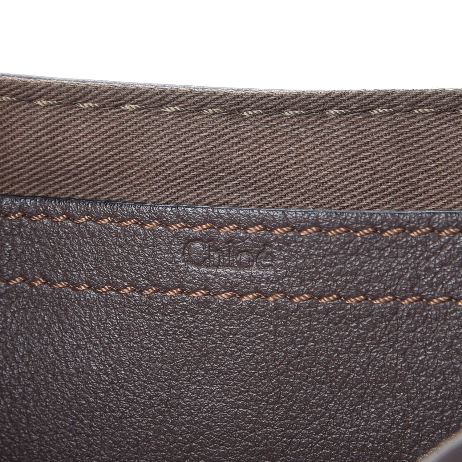 Chloe Calfskin Small Marcie Crossbody Bag Ash 7 of 8