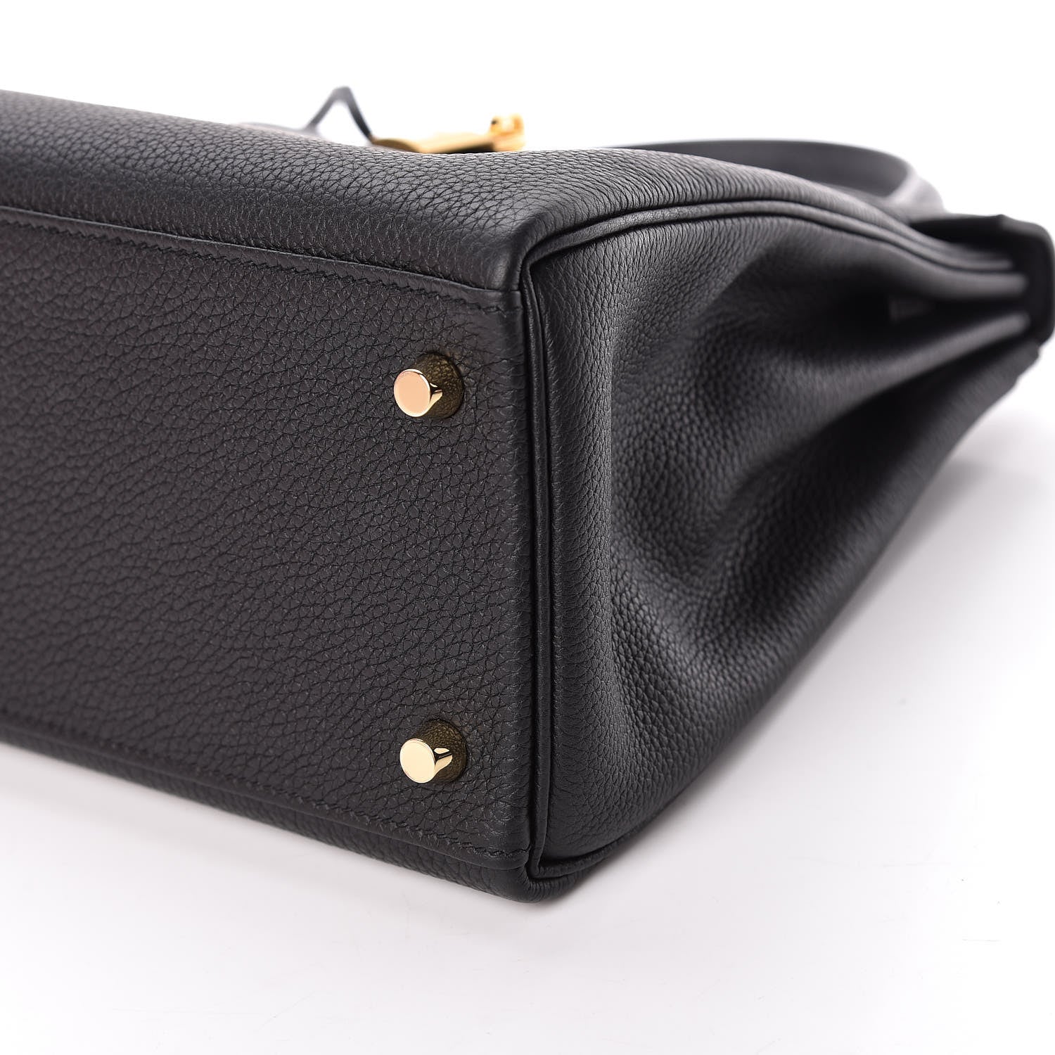 Hermes Togo Kelly Retourne 28 Black 37 of 38