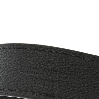 Louis Vuitton Calfskin Alma BB Shoulder Strap Black 3 of 4