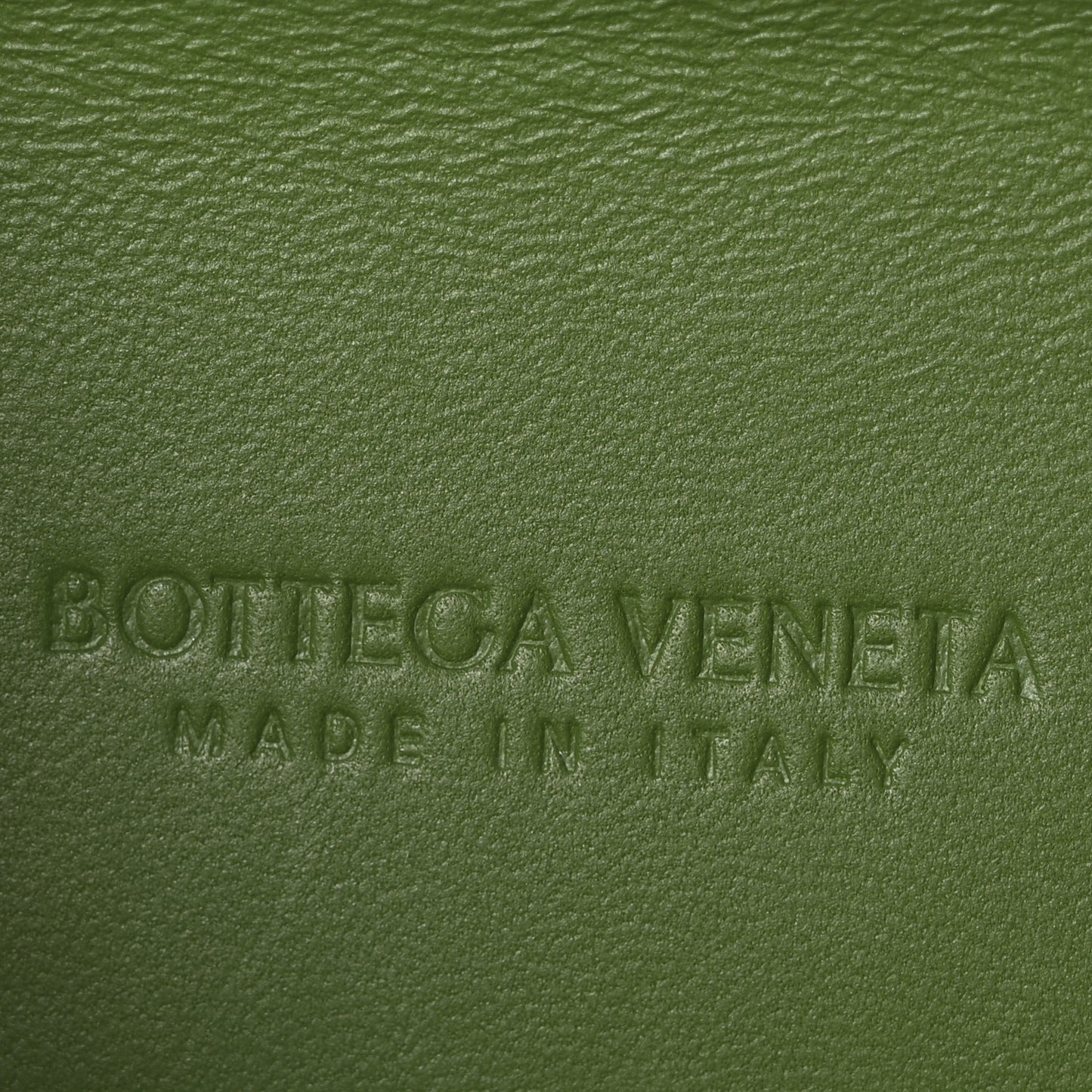 Calfskin Intrecciato Knot On Strap Avocado