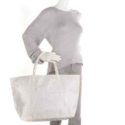 Goyard Goyardine Saint Louis GM White 2 of 10