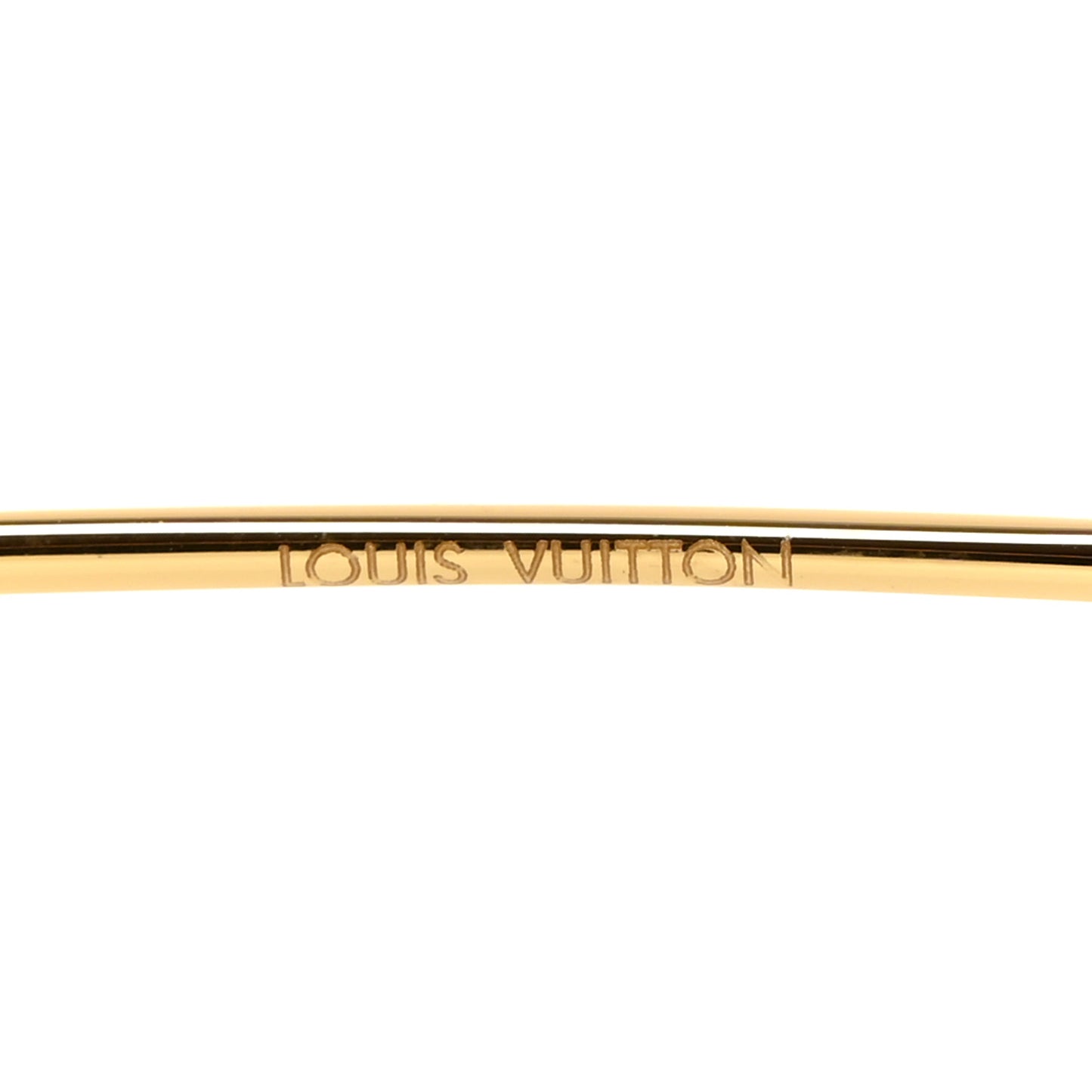 Metal My LV Chain Pilot Sunglasses Z1539E Gold