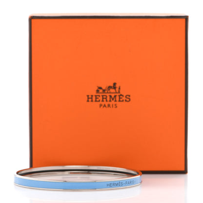 Hermes Enamel Printed Extra Narrow Bracelet 70 6 of 6
