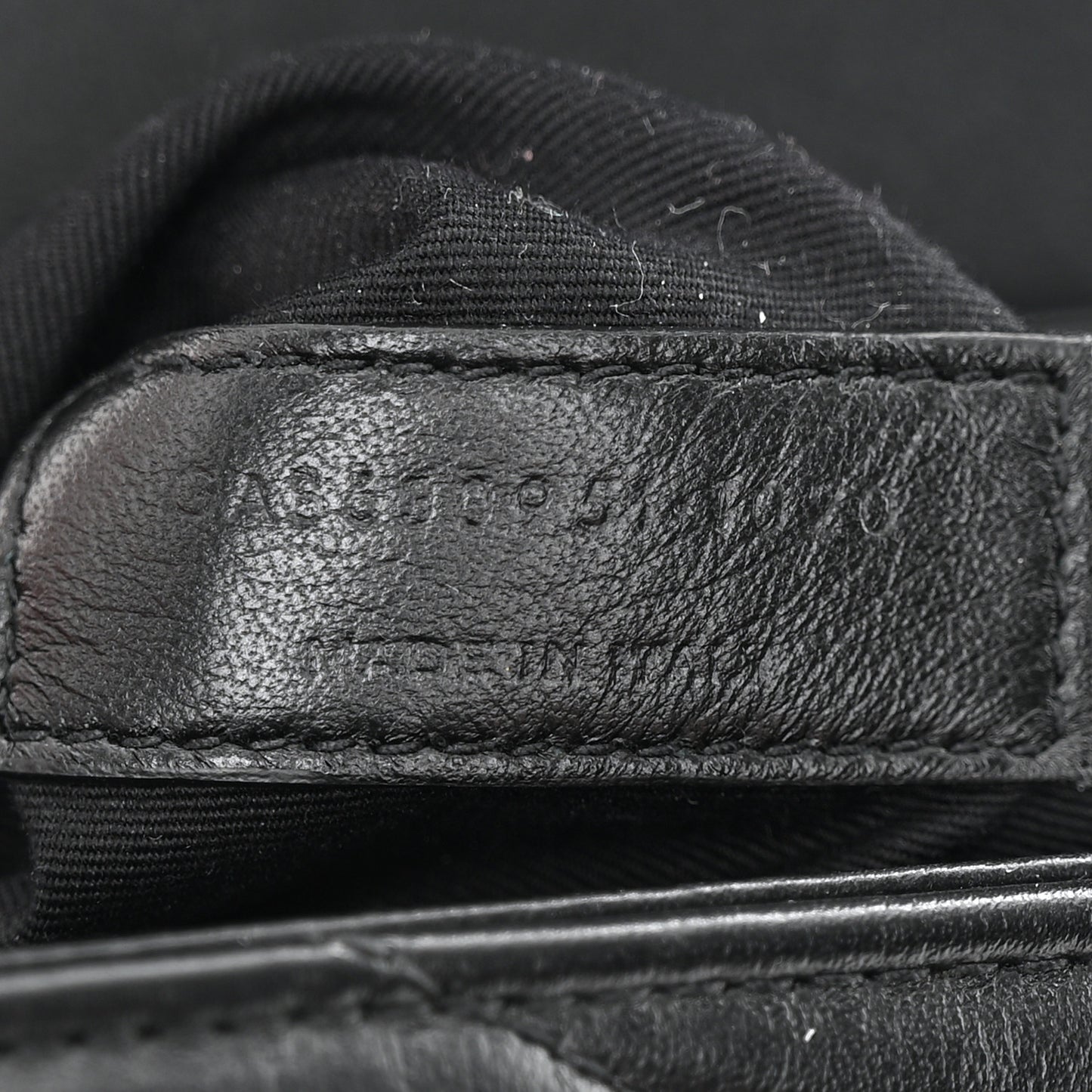 Calfskin Y Quilted Monogram Toy Loulou Crossbody Bag Black