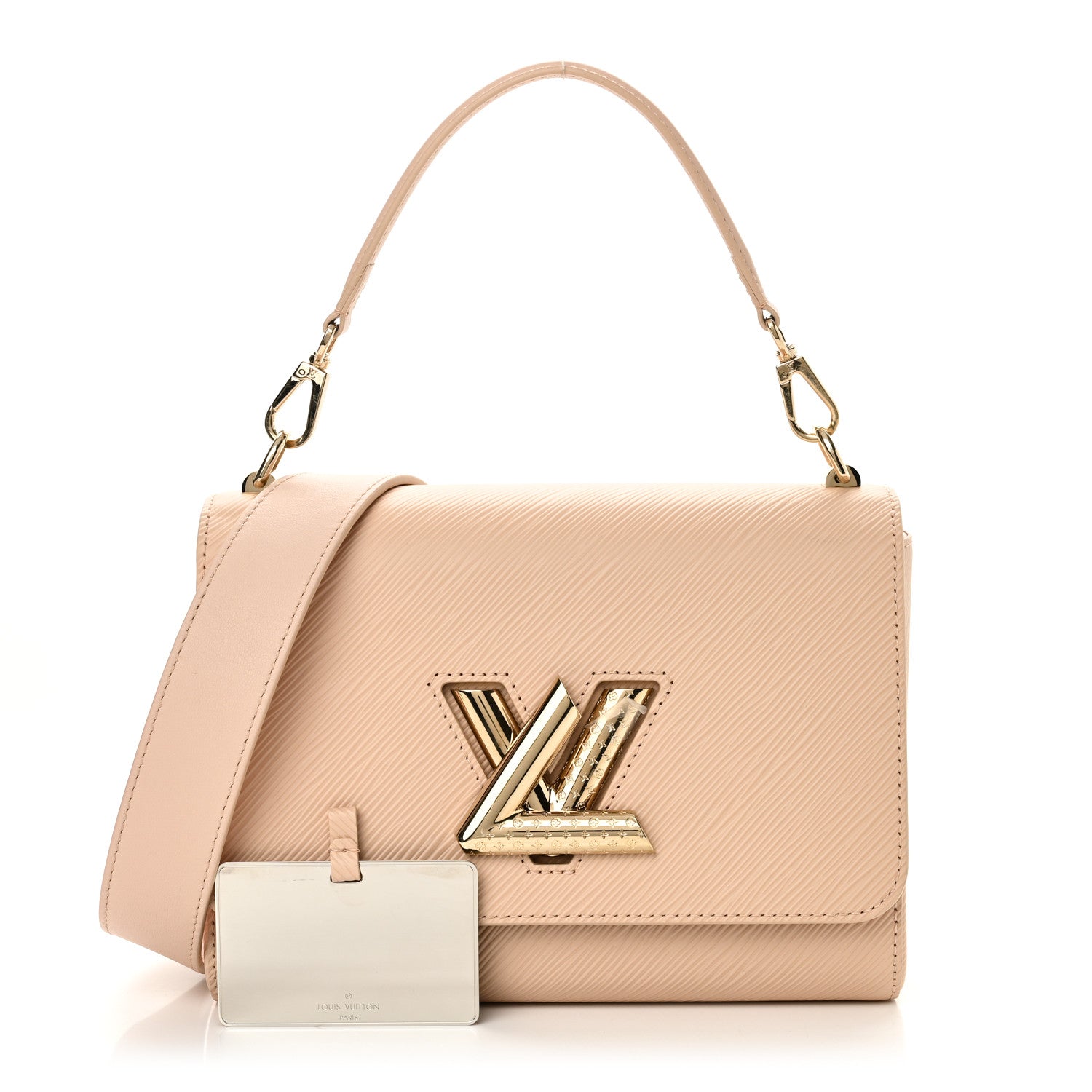 Louis Vuitton Epi Twist Top Handle Shoulder Bag MM Macchiato