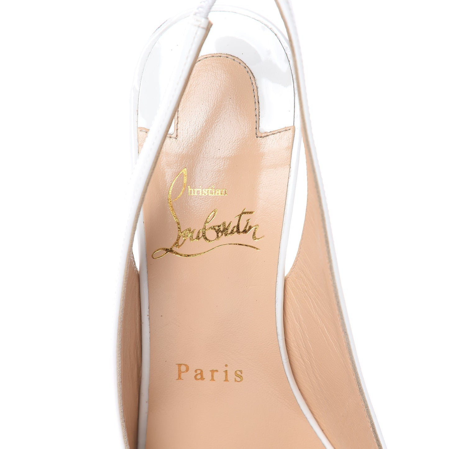 Patent Drama Sling 100 Pumps 36.5 Latte Silver