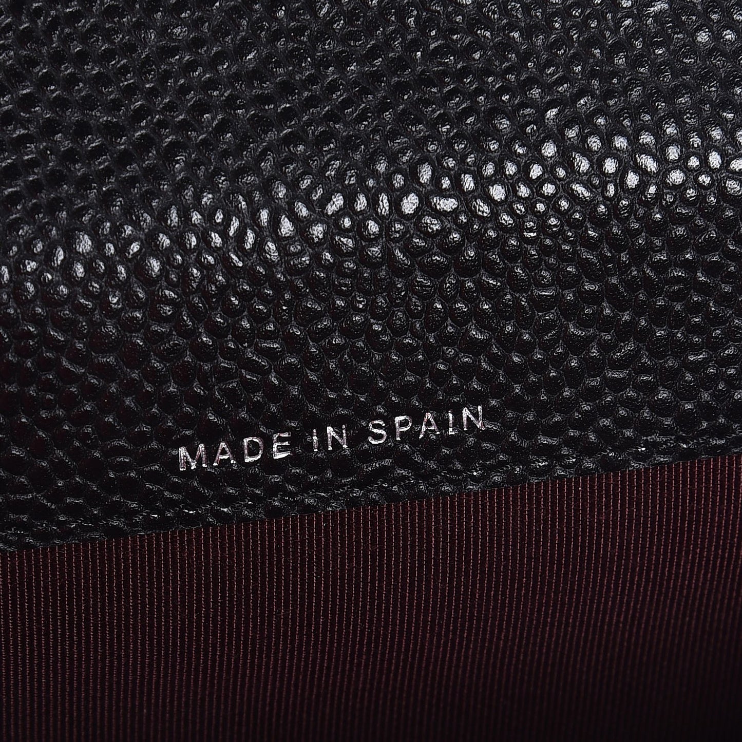 Caviar Quilted Flap Card Holder Black