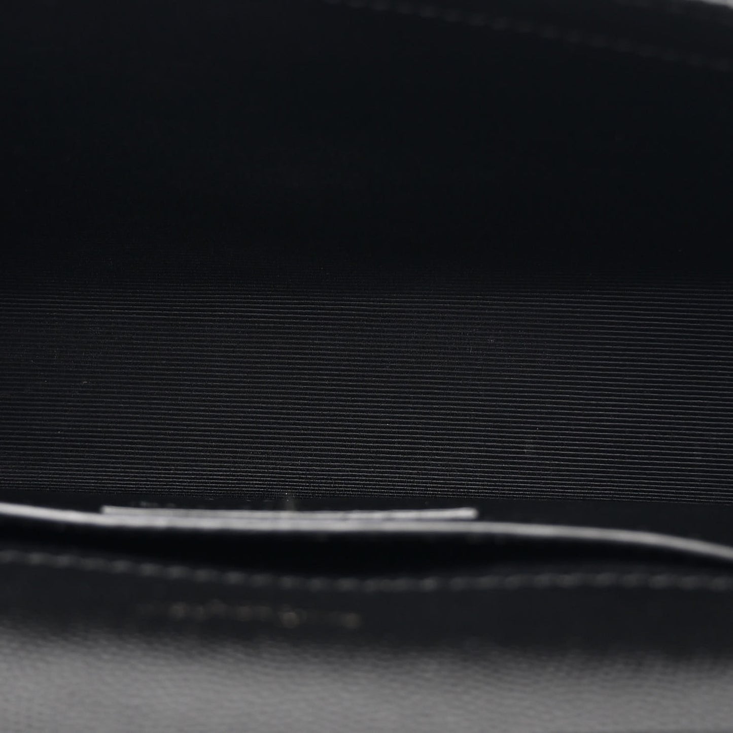 Grain De Poudre Small Monogram Monochrome Kate Satchel Black
