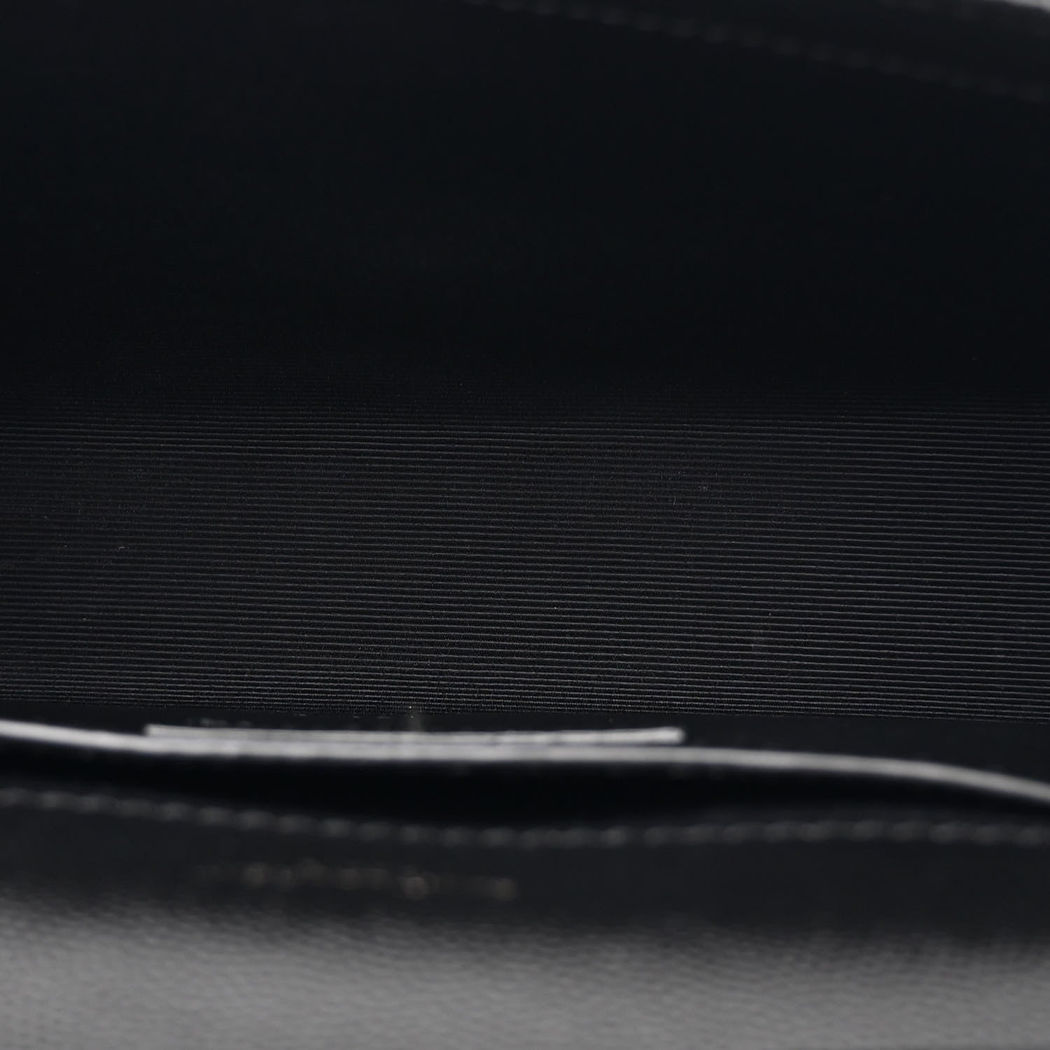 Saint Laurent Grain De Poudre Small Monogram Monochrome Kate Satchel Black 5 of 10