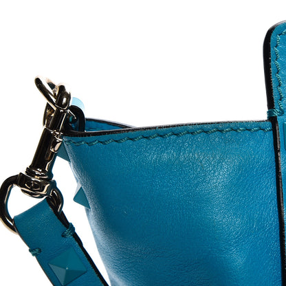 Valentino Garavani Vitello Monochrome Mini Rockstud Tote Parrot 6 of 20